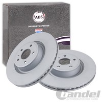 2X A.B.S. Bremsscheiben 345Mm Vorne Passend FüR Audi A6