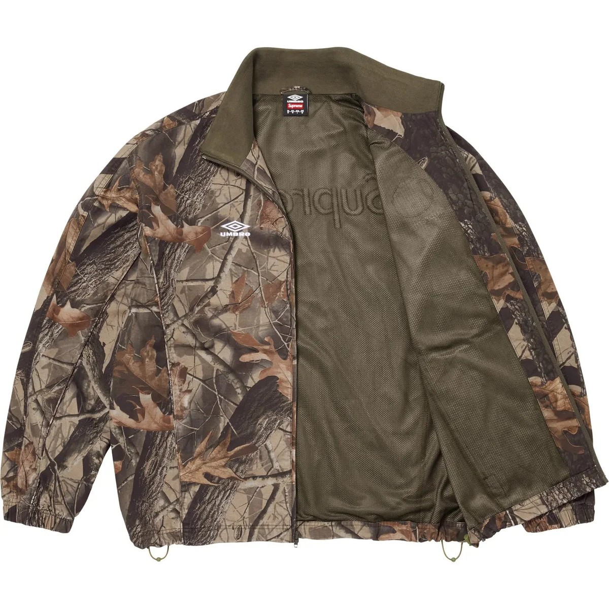 Supreme Umbro Cotton Ripstop Track Jacket (26SS) Realtree