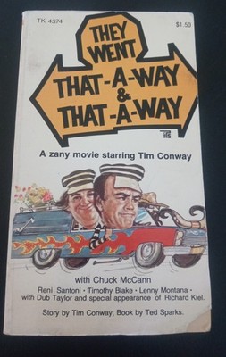 They Went That -A-way & That -a-way 1979  Movie Tie-In SBS paperback Vintage 