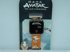 Orologio digitale Avatar the Last Airbender LED con grafica e cinturino PVC arancione