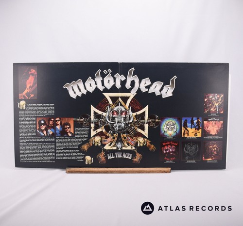 Motörhead The Best Of Motörhead - All The Aces Double LP Vinyl Record - EX/EX - Imagen 3 de 9