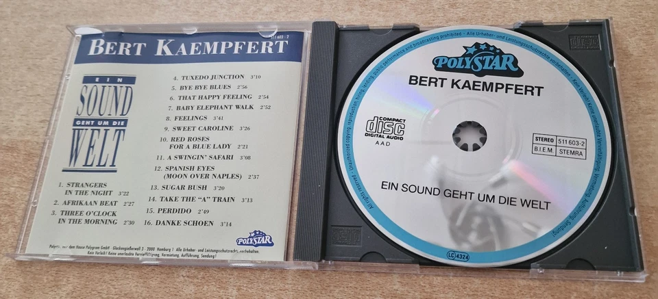 Bert Kaempfert Ein Sound geht um die Welt CD Gebraucht sehr gut - Bild 3 von 3