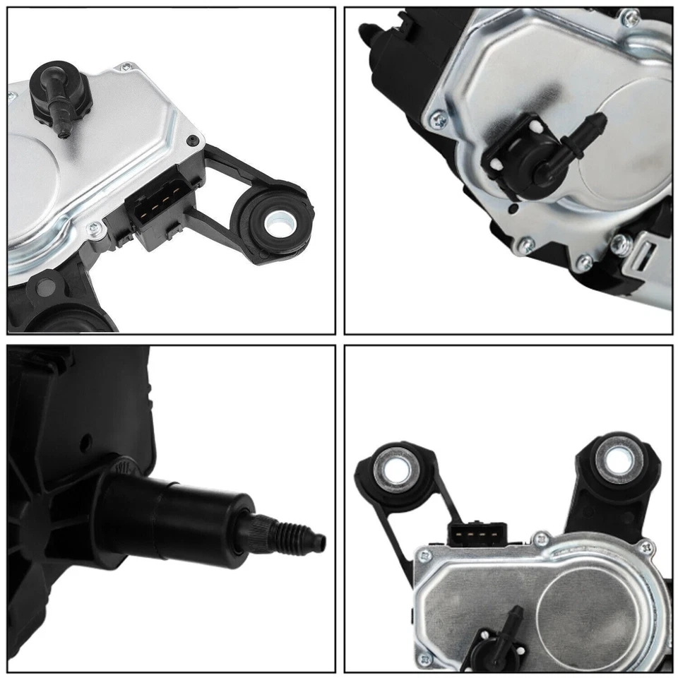 Wischermotor Heck Scheibenwischer Arm Spritzdüse für Audi A3 8P A4 8E B6 B7 B8 - Bild 2 von 4