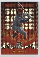 2022 Panini Mosaic Hot Sauce Mosaic Prizm Bryce Harper #HS-3 0y5c