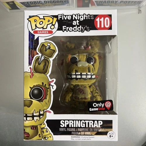 Funko Pop! FNAF : Five Nights at Freddy's - Springtrap - (Flocked) GameStop #110