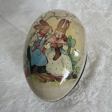 Vintage Paper Mache Easter Eggs Made In Germany