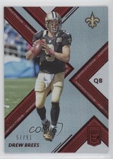 2017 Donruss Elite Aspirations 57/91 Drew Brees #68 n1u