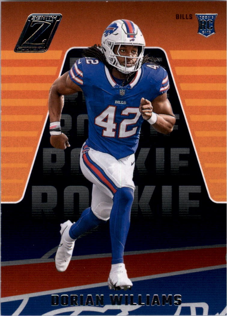 2023 Zenith #137 Dorian Williams RC Rookie Card