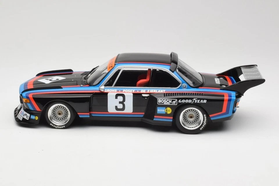 155762603 BMW 3.5 CSL E9 n3 A.de Fierlant / H.Grohs 6h Silverstone 1976 Minicham - Image 3 of 4