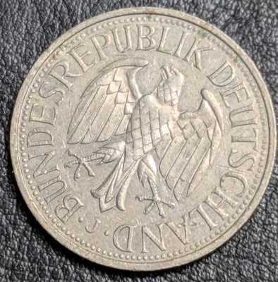 1981-J German 1 Deutsche Mark World Coin Uncirculated Details | eBay