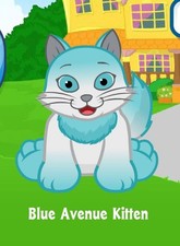 Webkinz Classic Blue Avenue Kitten Virtual Adoption Code Only Messaged