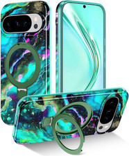 Magnetic for Google Pixel 10 Pro XL Case with Ring Stand Compatible with Magsaf