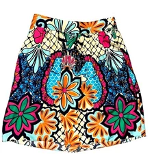 Lilly Pulitzer Antego multi-colored flare skirt 4