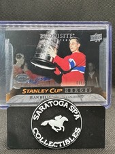 2025-26 UD Black Diamond Exquisite Jean Beliveau #ESC-JB Stanley Cup Heroes /299