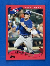 2020 Topps Archives Red #286 Cavan Biggio Toronto Blue Jays #/75