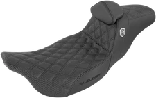 SADDLEMEN Pro Series SDC Performance Fits Seat - W/ Backrest - Lattice