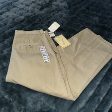 Polo Ralph Lauren Boys Khaki Chino Pants size 20 Beige NWT