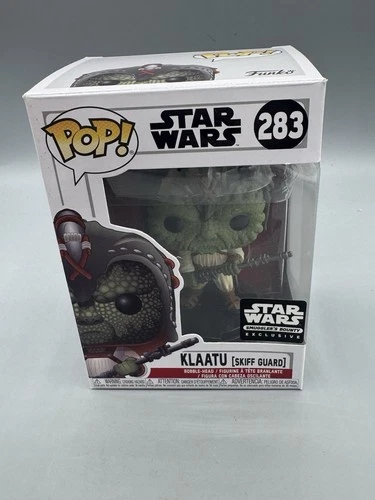 KLAATU (SKIFF GUARD) Star Wars #283 FUNKO POP Figure Smuggler's Bounty Exclusive
