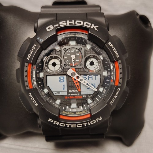 Casio G-Shock Men's Black Watch - GA100-1A4