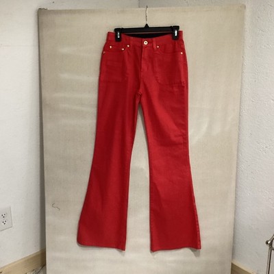 dg2 diane gilman jeans 2 red flare American  