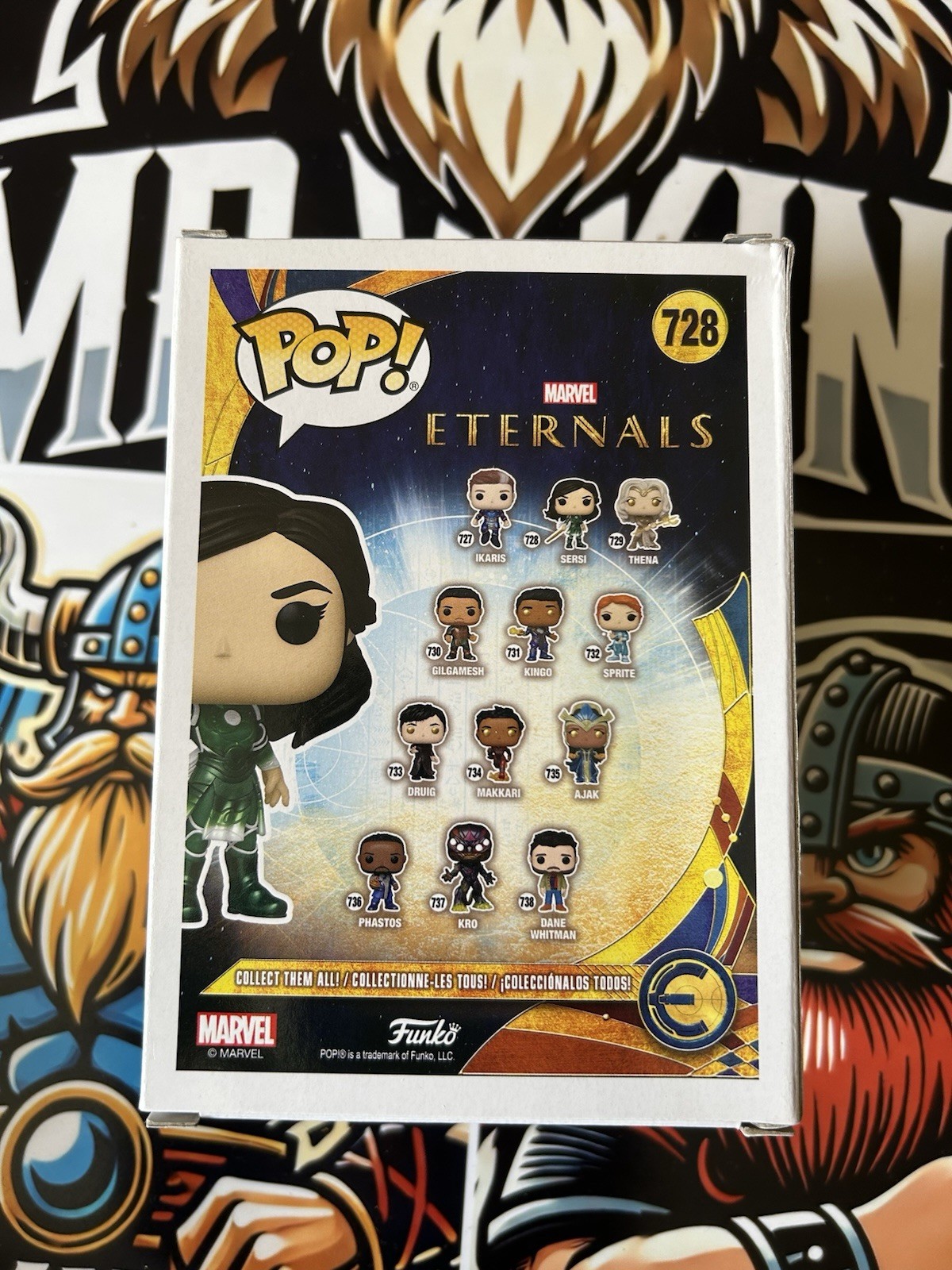 Sersi Funko Pop #728 | Marvel Eternals image 3