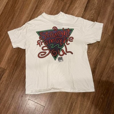 vintage 90s straight from the soul, till now prod t shirt
