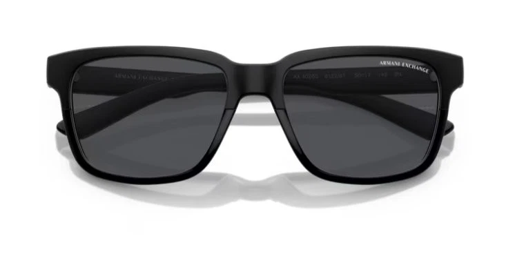 Gafas de sol unisex AX Armani Exchange, marco inyectado de lentes negras, 0AX4026S 56 mm Foto 4 de 4