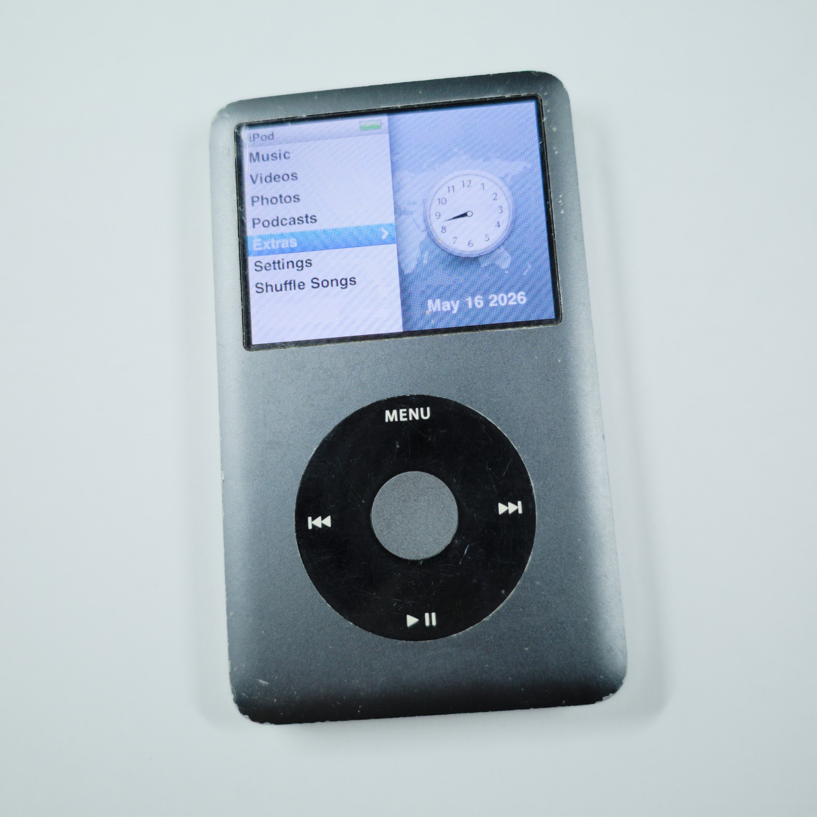 Apple iPod Classic 160GB 7th Gen Generation Grey MP3 Faulty