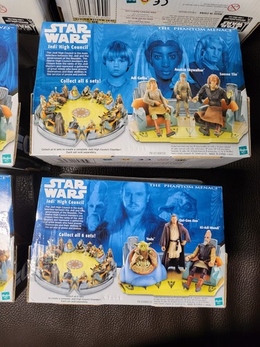 Jedi High Council COMPLETE Set of 6 STAR WARS Scene 1-4 1-2 NEW Sealed D1 - Picture 11 of 14