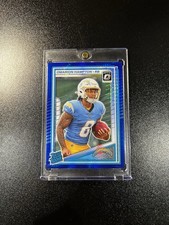 2024 Panini Donruss Optic Rated Rookie Blue Hyper Omarion Hampton #212 NFL