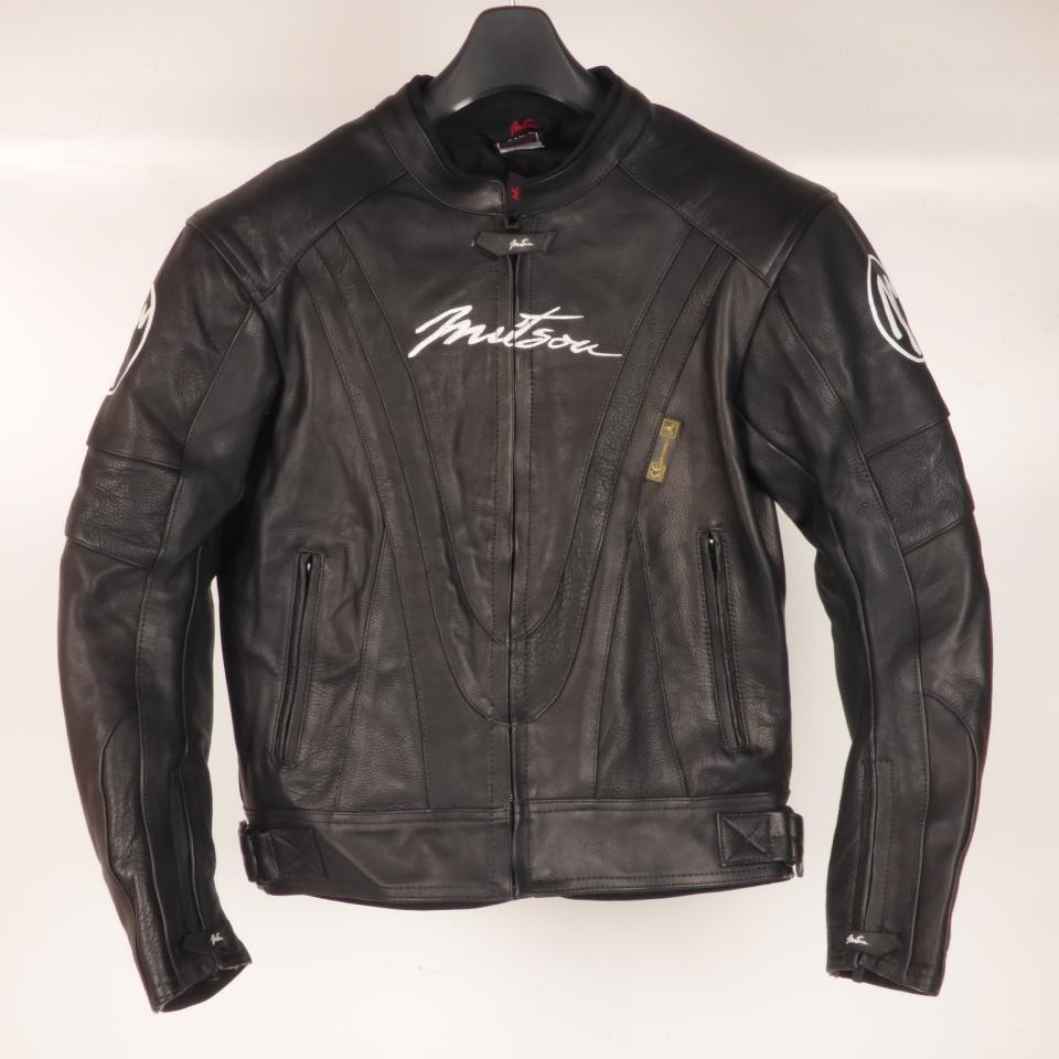 Veste moto cuir Mitsou Super Sport : la quintessence du cuir de route en taille L