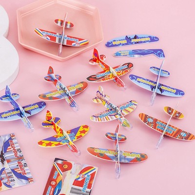 10 Stück Schaumflugzeug Modellflugzeug Goodie Bag Stuffers Party Favors