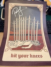 PARIS JACKSON Hit Your Knees Tarot Lithograph SIGNED AUTOGRAPHED JSA COA