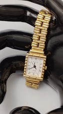 Orologio Vintage Wittnauer Lusso Donna Svizzero 5000 Movimento Quarzo Tono Oro Funzionante