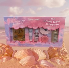 grace stella Dream Team Collection Gift Set HA Serum, Mud, 6 eye mask sets
