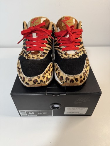 Nike Air Max 1 x Atmos DLX 2018 Animal Pack Men’s Size 10.5 AQ0928-700 OG ALL - Picture 3 of 10