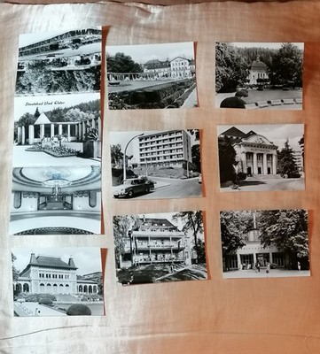 10 Karten - Staatsbad Bad Elster - DDR leporello