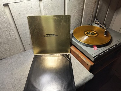 Grand Funk* We're An American Band Translucent Yellow SMAS-11207 Capitol Tested 