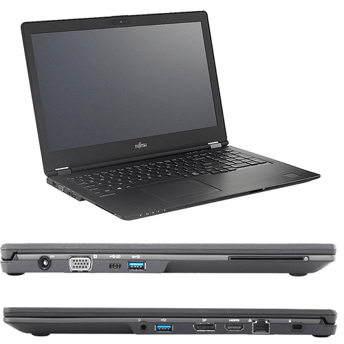Fujitsu Lifebook U758 Core I7-8550U 1,80 GHz 16 GB 256 GB 15" FHD Wind11 IPS - Foto 7 di 8