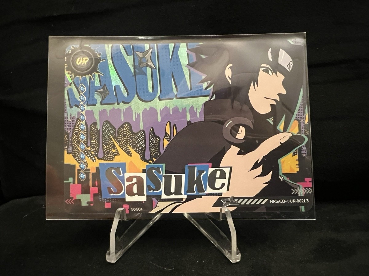 Kayou Naruto Jin Chapter Series 3 Sasuke Diamond UR NRSA03 UR