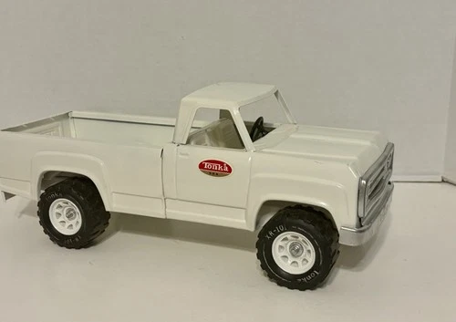 1970'S Vintage Tonka Pickup Truck Pressed Steel Metal XR101 Repainted