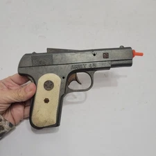 VINTAGE HUBLEY ARMY 45 CAP GUN - COLT 1911