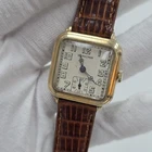Vintage Hamilton Greenwich 14K Gold Filled Hand Wind Mechanic 17J Cal 987 Watch