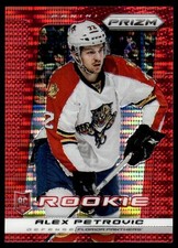 2013-14 Panini Prizm Prizms Red Pulsar Alex Petrovic Rookie Florida Panthers
