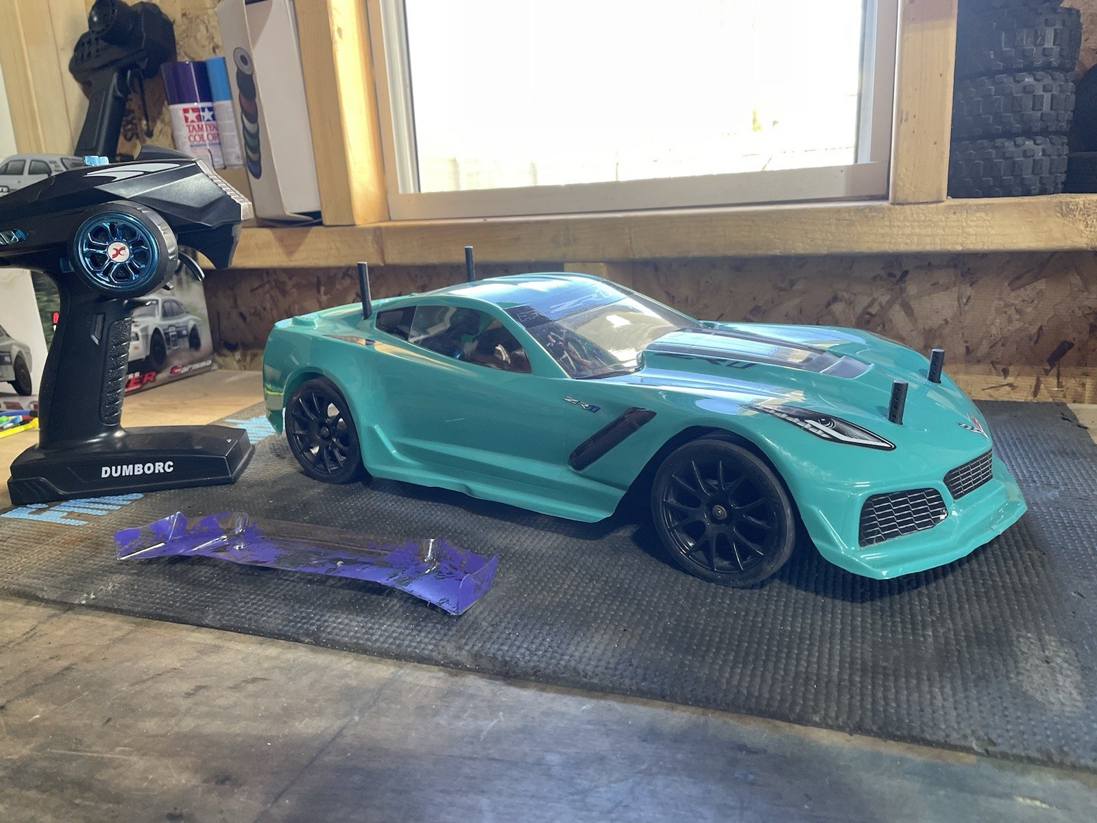 1/10 Redcat racing Thunder Drift 4wd With ZR1 Corvette Protoform Body RTR