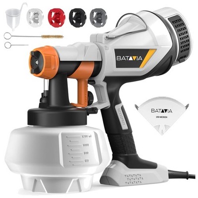 Precision HVLP Electric Spray Gun - 3 Spray Patterns