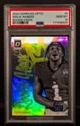 117408225 Malik Nabers 2024 Donruss Optic 5 Holo Prizm Rookie Kings SP PSA 10