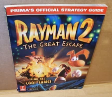 Rayman 2 The Great Escape Prima  Official Strategy Guide Book