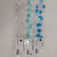 Hydropeel tips,3 Packs 15 ea. Hydrafacial Tips: Large Blue, Clear, Small Teal