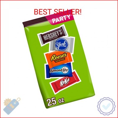 Hershey Assorted Chocolate Flavored Candy Party Pack, 25 oz